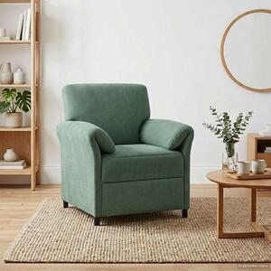 VidaXL 1 személyes kanapé Tengeri Zöld 88 x 83 x 95 cm Bársony
