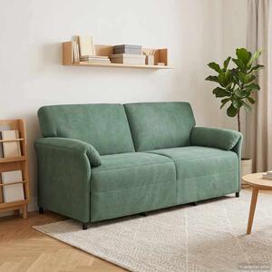 VidaXL 3-Fős kanapé Tengeri Zöld 198 x 83 x 95 cm Bársony