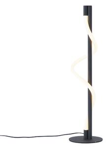 Modern fekete asztali lámpa LED-del, 3 fokozatban dimmelhető - Twirl