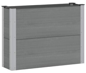 VidaXL Kerti magaságyás Szürke 100 x 30 x 72 cm