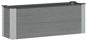 VidaXL Kerti magaságyás Szürke 100 x 30 x 36 cm