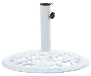 VidaXL fehér öntöttvas napernyőtalp 12 kg 48 cm