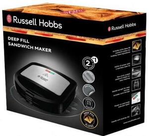 Russell Hobbs 24530-56 Szendvicssütő 760W #inox-fekete