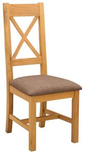 Étkezőszék 2 pcs Tömör Tölgyfa Szürke 45 x 54 x 105 cm