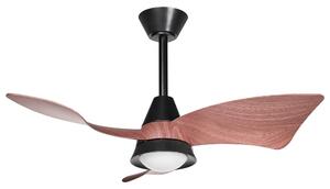Mennyezeti ventilátor világítással HAINES Távirányítóval LED Fekete