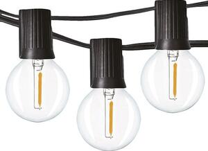 LED Fényfüzér Solight fekete WO7942