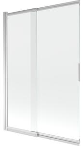 Mexen Fox 2-paneles toló zuhanyfal 120 x 150 cm, átlátszó, króm - 891-120-002-01-00