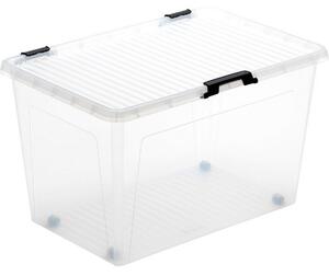Fedeles tárolódoboz, 52 l