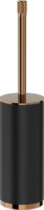 Mexen Triv, fali WC-kefe, matt fekete / rozéarany, 70A33073-60B