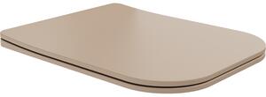 Mexen Teo lassan záródó deszka slim, duroplast, cappuccino matt - 39840064