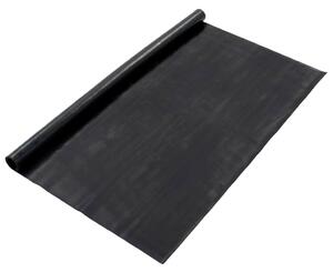 Padló Szőnyeg Fekete 1,2 x 5 m Gumi