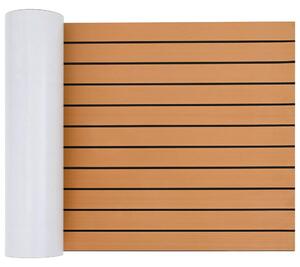Csónak Szőnyeg Csíkos Barna és Fekete 240 x 60 cm EVA