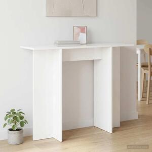 Konzolasztal Fehér 100 x 30 x 75 cm Szerelt Fa