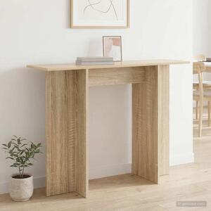 Konzolasztal Sonoma Tölgy 100 x 30 x 75 cm Szerelt Fa