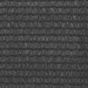 VidaXL fekete HDPE erkélyparaván 90 x 500 cm