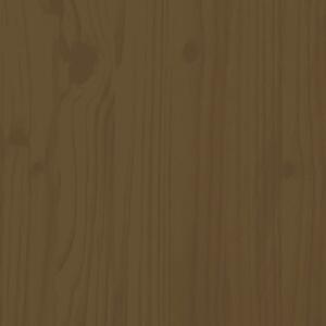 VidaXL mézbarna tömör fenyőfa kerti pad 109 x 48 x 91,5 cm