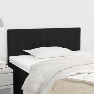 VidaXL fekete szövet fejtámla 100x5x78/88 cm