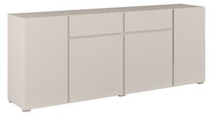 Komód Elbleve 103, Laminált forgácslap, 78x195x40cm, Kasmír