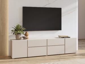 TV-állvány Elbleve 100, Laminált forgácslap, 48x195x40cm, Kasmír