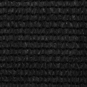 VidaXL fekete HDPE erkélytakaró 120 x 400 cm