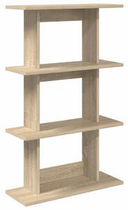 Falpolc Falra szerelhető Barna 56 x 20 x 90 cm Szerelt Fa
