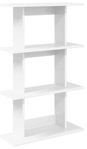 Falpolc Falra szerelhető Fehér 56 x 20 x 90 cm Szerelt Fa