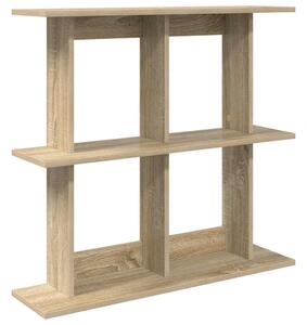 Falpolc Falra szerelhető Barna 100 x 20 x 75 cm Szerelt Fa