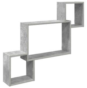 Falpolc Falra szerelhető Betonszürke 91,5 x 15 x 76 cm