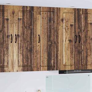 Fali Szekrény LUCCA Antik Fa 40 x 31 x 100 cm Szerelt Fa