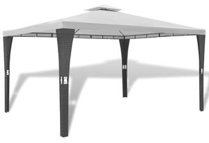VidaXL krémfehér pavilon tetővel 3 x 4 m