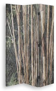 Paraván Bambusz szárak barna színben Méretek: 110 x 170 cm, Kivitelezés: Klasszikus paraván