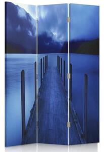 Gario Paraván Kék híd Méret: 110 x 170 cm, Kivitelezés: Klasszikus paraván
