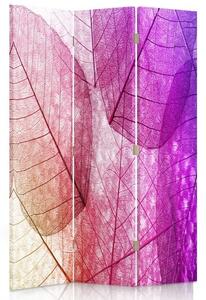Gario Paraván Rózsaszín levelek Méret: 110 x 170 cm, Kivitelezés: Klasszikus paraván