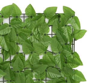 VidaXL zöld leveles belátás elleni erkélyparaván 300 x 150 cm
