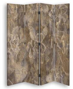 Paraván Soft barna Méretek: 145 x 170 cm, Kivitelezés: Klasszikus paraván