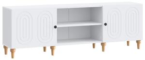 TV szekrény Fehér 150 x 31 x 50 cm Szerelt Fa