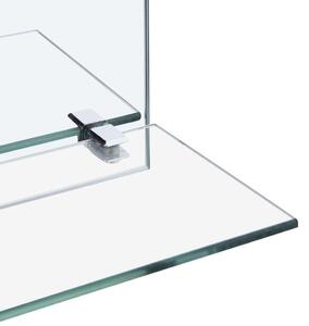 VidaXL edzett üveg falitükör polccal 20 x 40 cm
