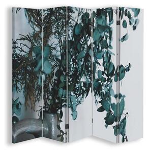 Paraván Zöld növény vázában Méret: 180 x 170 cm, Kivitelezés: Klasszikus paraván