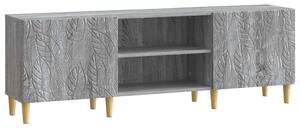 TV szekrény 150 x 31 x 50 cm Szürke Sonoma Szerelt Fa