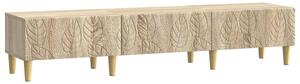 TV szekrény 147 x 34,5 x 30 cm Sonoma Tölgy Szerelt Fa