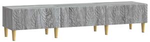 TV szekrény 147 x 34,5 x 30 cm Szürke Sonoma Szerelt Fa