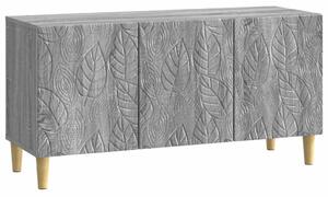 TV szekrény 99 x 34,5 x 50 cm Szürke Sonoma Szerelt Fa