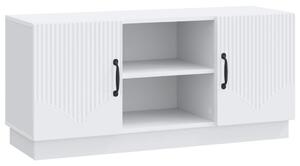 TV szekrény Fehér 102 x 34,5 x 47 cm Szerelt Fa