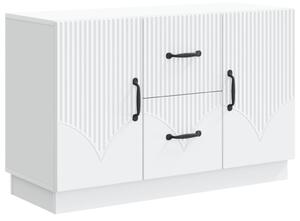 Széf fiókkal Fehér 89 x 34,5 x 57 cm Szerelt Fa
