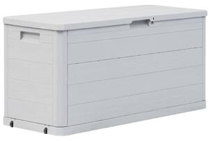 Világosszürke kerti tárolóláda 280 L
