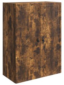 Fali szekrény Füstös Tölgy 66 x 34,5 x 90 cm Szerelt Fa