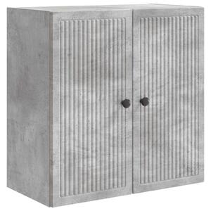 Fali szekrény Betonszürke 59 x 31 x 60 cm Szerelt Fa