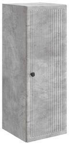 Fali szekrény Betonszürke 33 x 34,5 x 90 cm Szerelt Fa