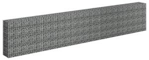 VidaXL horganyzott acél gabion magaságyás 450 x 30 x 90 cm