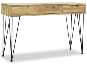 Tömör tíkfa tálalóasztal 120 x 35 x 76 cm